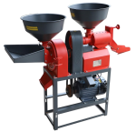 Multi-functional rice mill and grain grinder equipment.