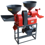 Multi-functional rice mill and grain grinder equipment.