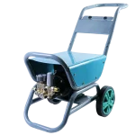 Electric 800W pressure washer 43 bar with 10m hose for car and home cleaning.