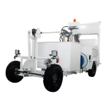 Heavy-Duty Road Marking Machine with Dual Paint Tanks and Hydraulic Drive System for High-Precision Line Painting.