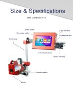 Touchscreen Inkjet Printer & Conveyer Belt - Image 3