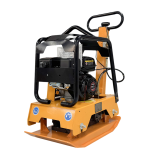 Bidirectional plate compactor for soil, gravel, and asphalt.