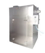 Stainless steel hot air circulation drying oven with glass observation window and intelligent control panel