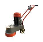 Terrazzo floor grinder machine for concrete and stone preparation.