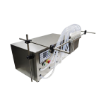 Intelligent liquid filling machine with diaphragm pump and control system for precise low-viscosity liquid filling.
