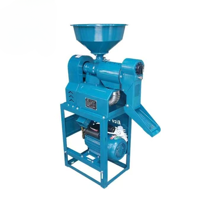 Rice Milling Machine for grain processing and rice polishing in small farm and agricultural milling operations.