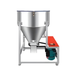 Stainless steel feed mixer for agricultural use with multiple capacity options and durable corrosion-resistant construction.