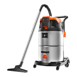 Wet & Dry Vacuum cleaners with 70L, 80L, and 100L stainless steel barrels, handle, and 2 or 3 motor options for professional workshop and industrial cleaning.