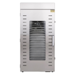 24 Tray Stainless Steel Food Dehydrator with 80L Capacity, Triple Fan Airflow System, and Adjustable Temperature Control for Bulk Food Drying.