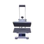 A4 sublimation heat press machine with touch screen control and 23x30cm platen for t-shirt and fabric transfer printing
