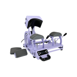 Dual Station Cap Heat Press with electric automatic pressing system, movable upper head, digital temperature controls, and interchangeable adult and child cap molds.
