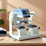 Pneumatic Dual Station Cap Heat Press - Image 3