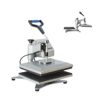 Swing Away Heat Press with A4 printing area, touch screen controls, ergonomic design, and professional heat transfer functionality.