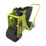 Hand Push Garlic Seeder for precision single-row garlic planting with adjustable depth and spacing.
