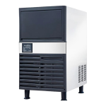 55kg Commercial Ice Cube Maker with 18kg storage bin.